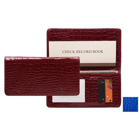 RAIKA Raika RO 164 BLUE Checkbook Cover - Blue RO 164 BLUE